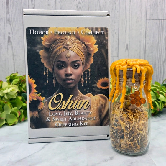 Oshun Ritueel Kit – Liefde, Vreugde & Zoete Overvloed | Amstercharmed