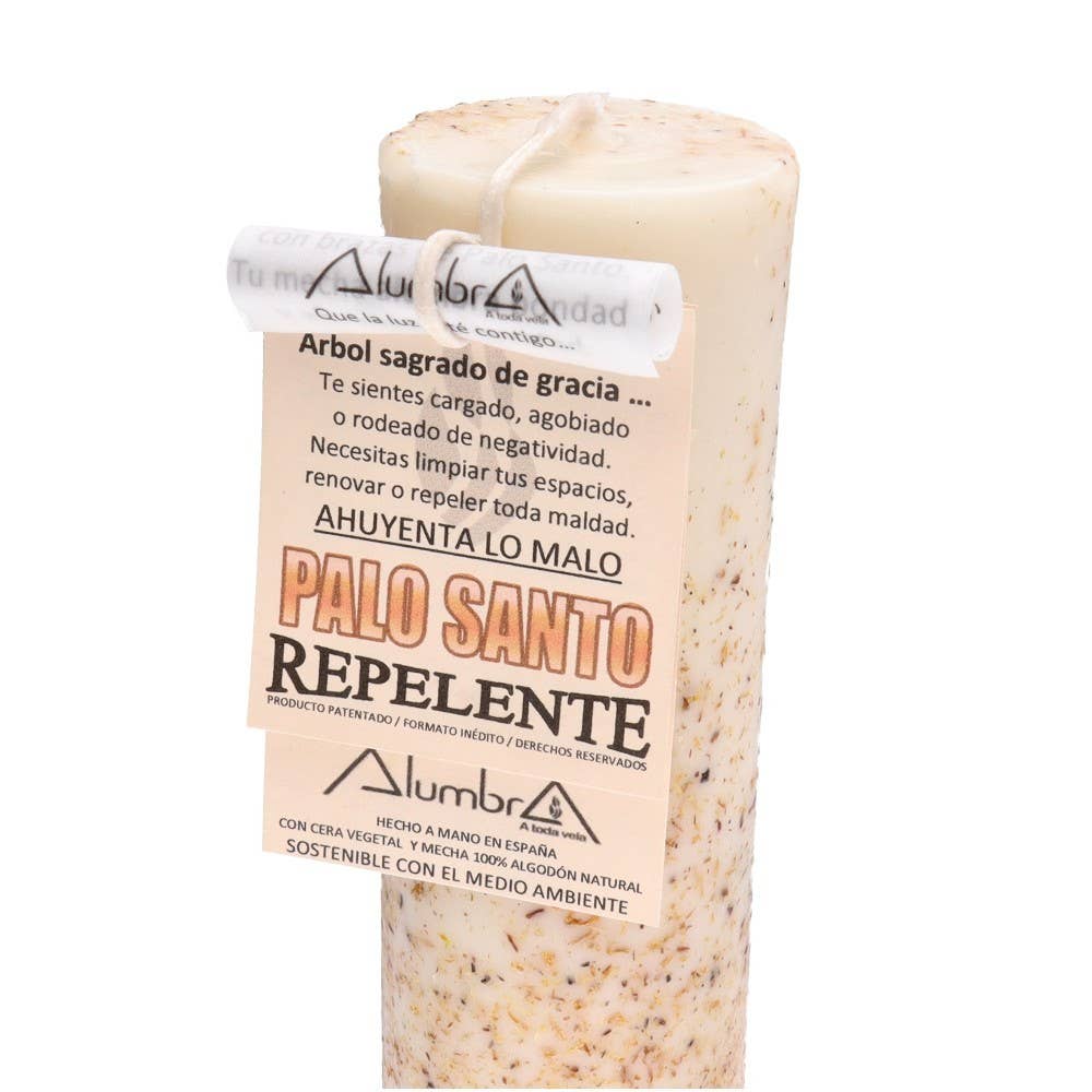 Handgemaakte Palo Santo Kaars — Reinigt Ruimtes & Jaagt het Kwaad Weg