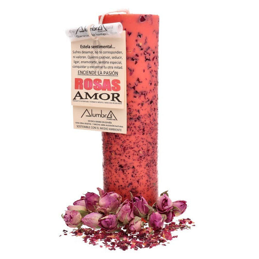 Handmade Rose Candle — Love, Passion & Finding Your Soulmate