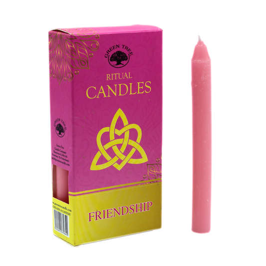 Green Tree Friendship Ritual Kaarsen – Set van 10