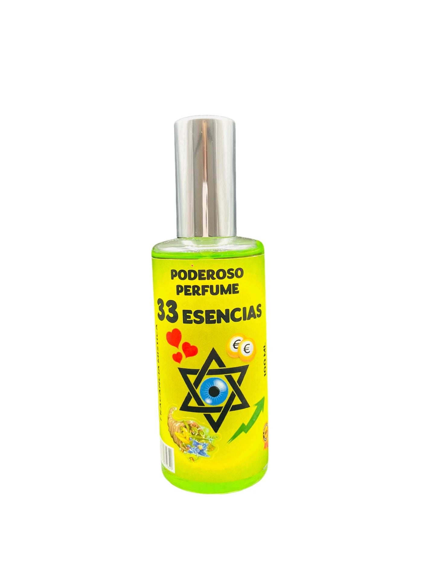 Perfume 33 Esencias – Spiritueel Parfum met 33 Essenties voor Bescherming & Overvloed