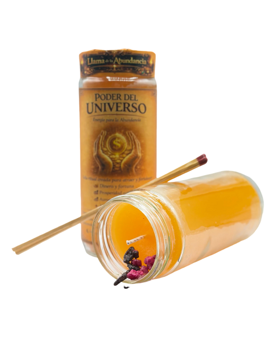 Ritual Candle Flame of Abundance – Power of the Universe | Money & Prosperity